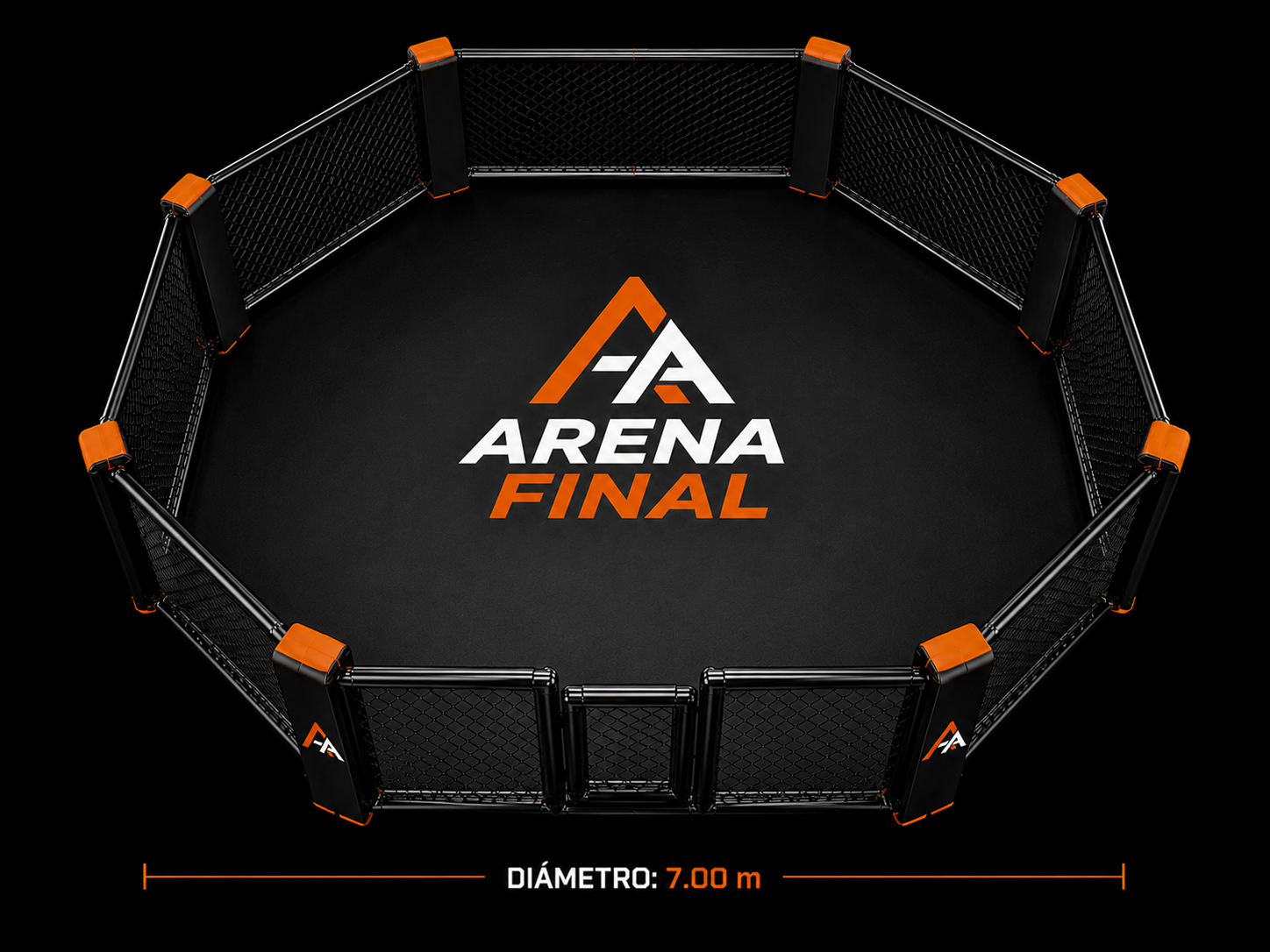 OCTÁGONO MMA AMATEUR ARENA FINAL® – 7.00 m