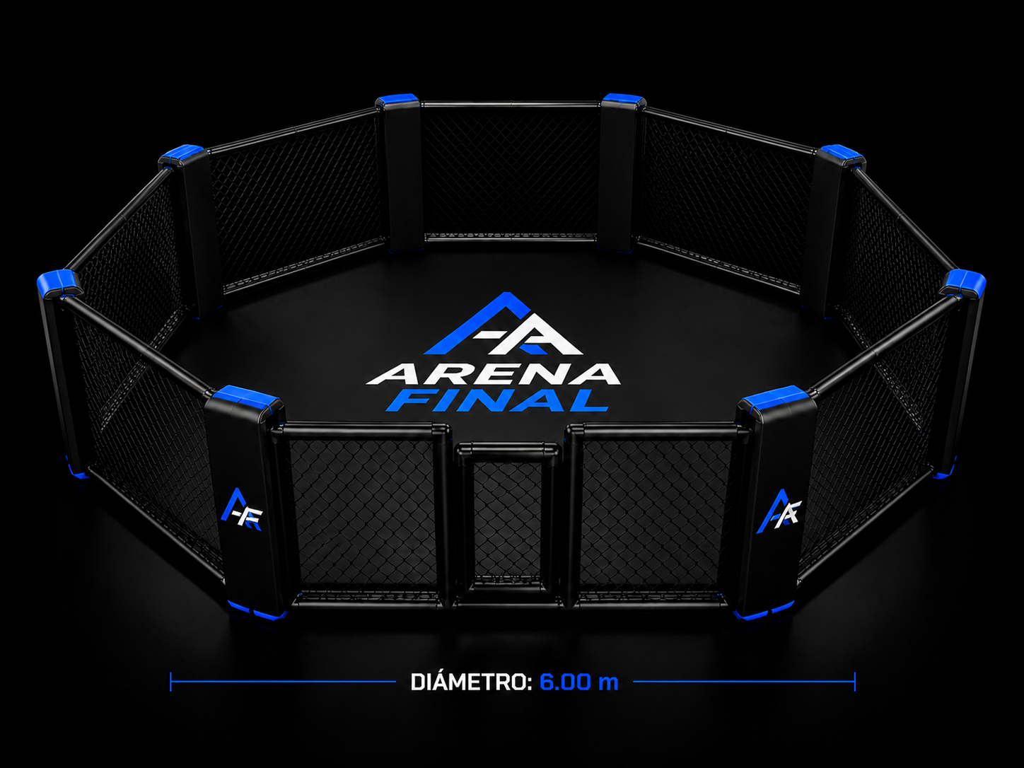 OCTÁGONO MMA ENTRENAMIENTO/GIMNASIO ARENA FINAL® – 6.00 m