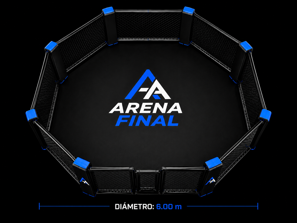 OCTÁGONO MMA ENTRENAMIENTO/GIMNASIO ARENA FINAL® – 6.00 m