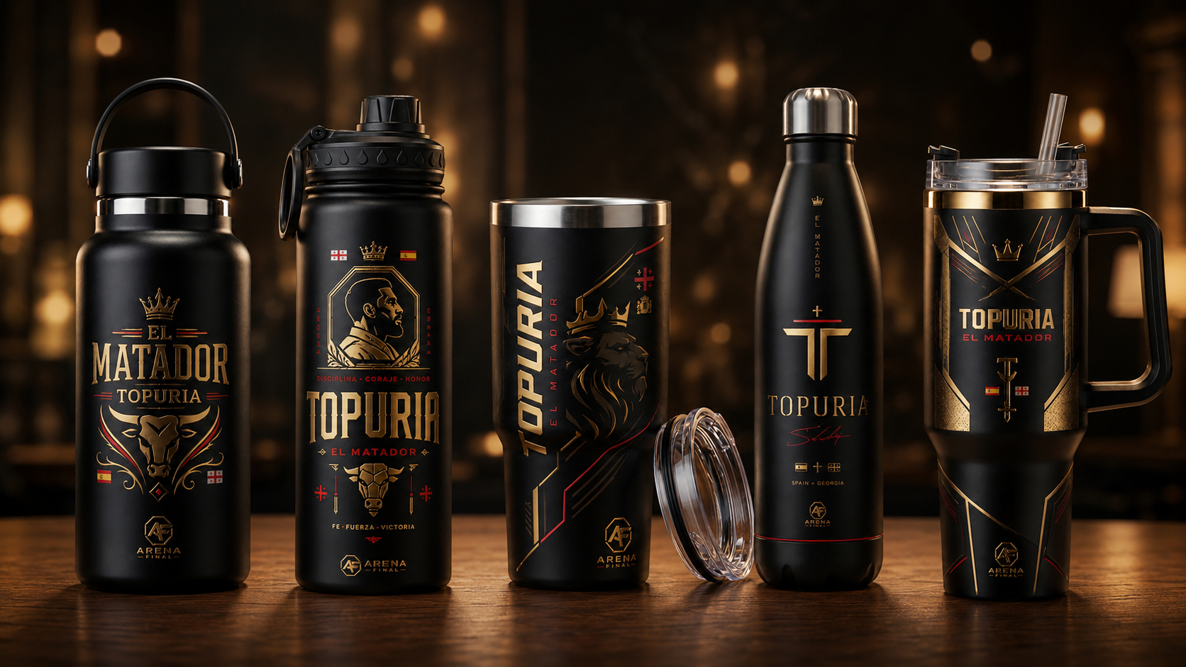 Termos Ilia Topuria – Arena Final