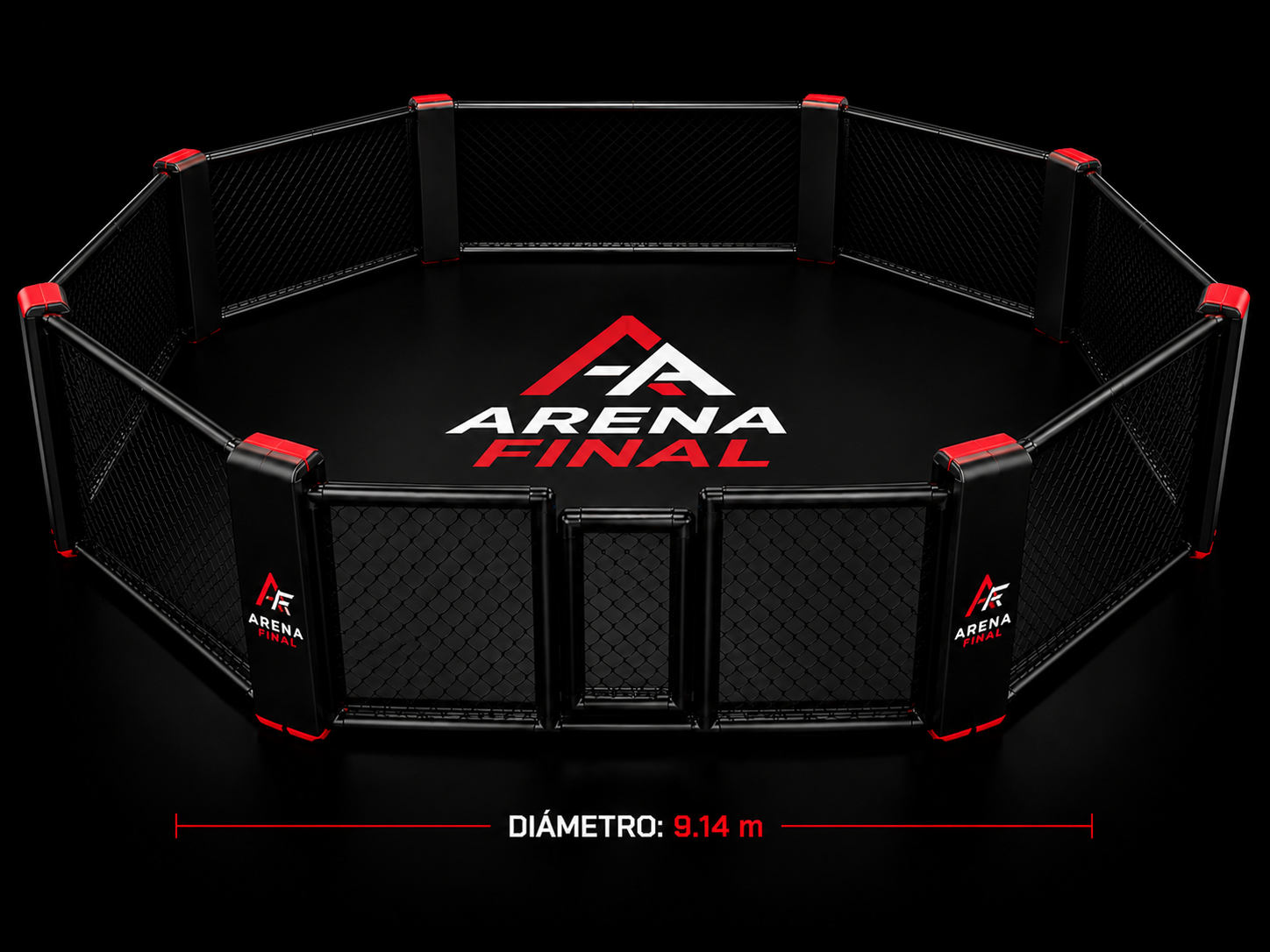 OCTÁGONO MMA PROFESIONAL ARENA FINAL® – 9.14 m