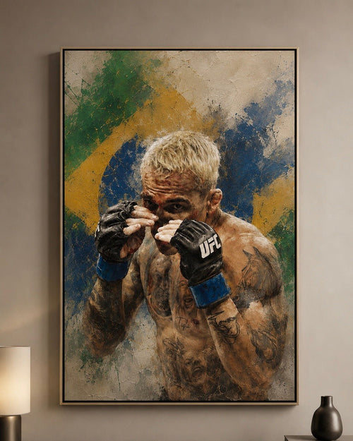 Cuadro Decorativo (Charles Oliveira) - Arena Final