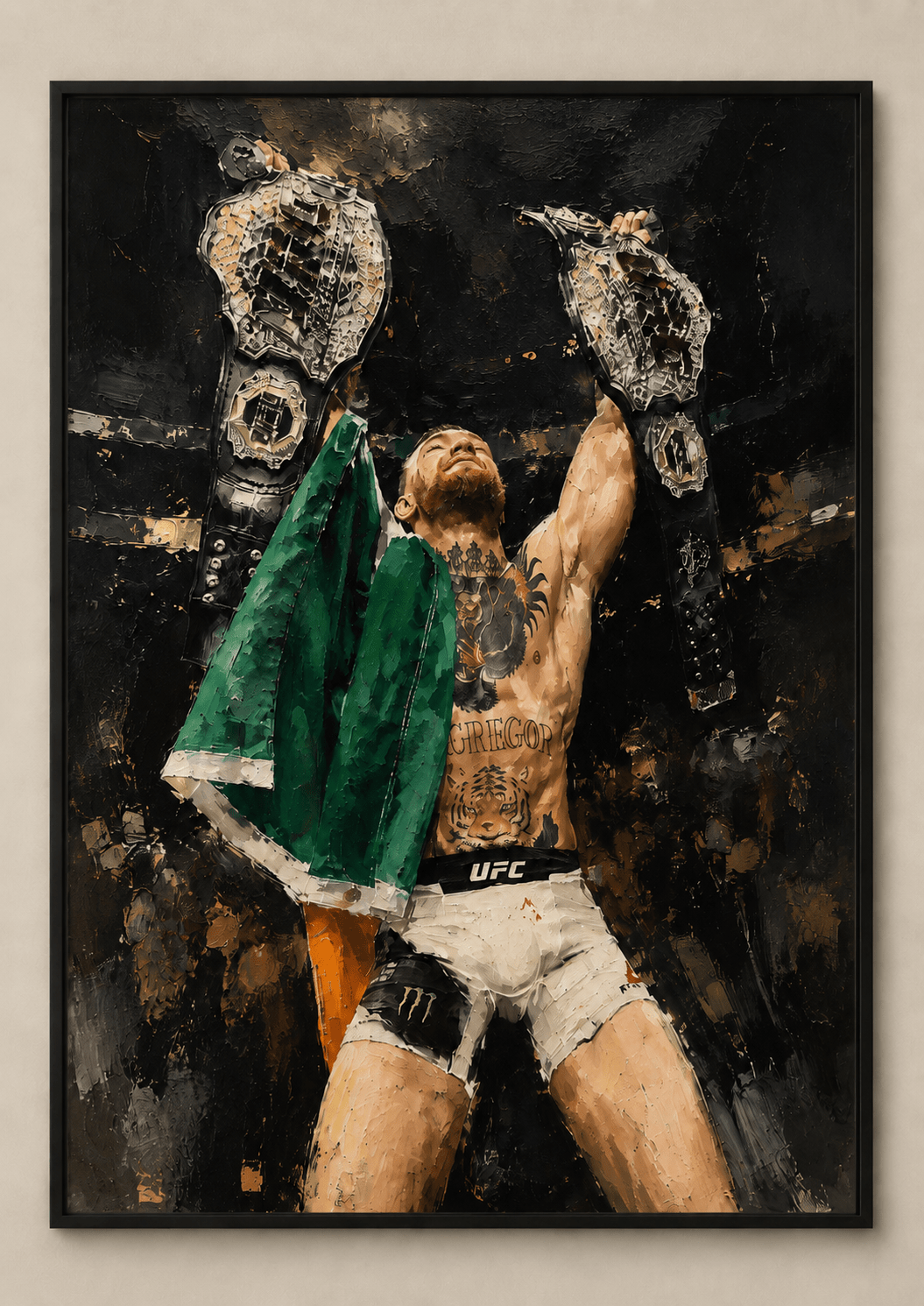 Cuadro Decorativo (Conor Mcgregor) - Arena Final