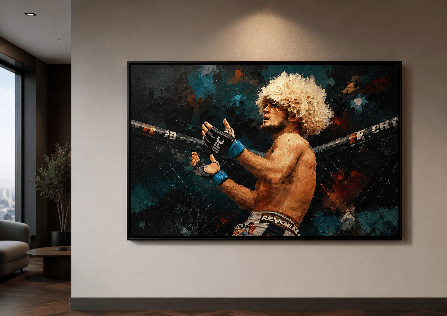 Cuadro Decorativo (Khabib Nurmagomedov) - Arena Final