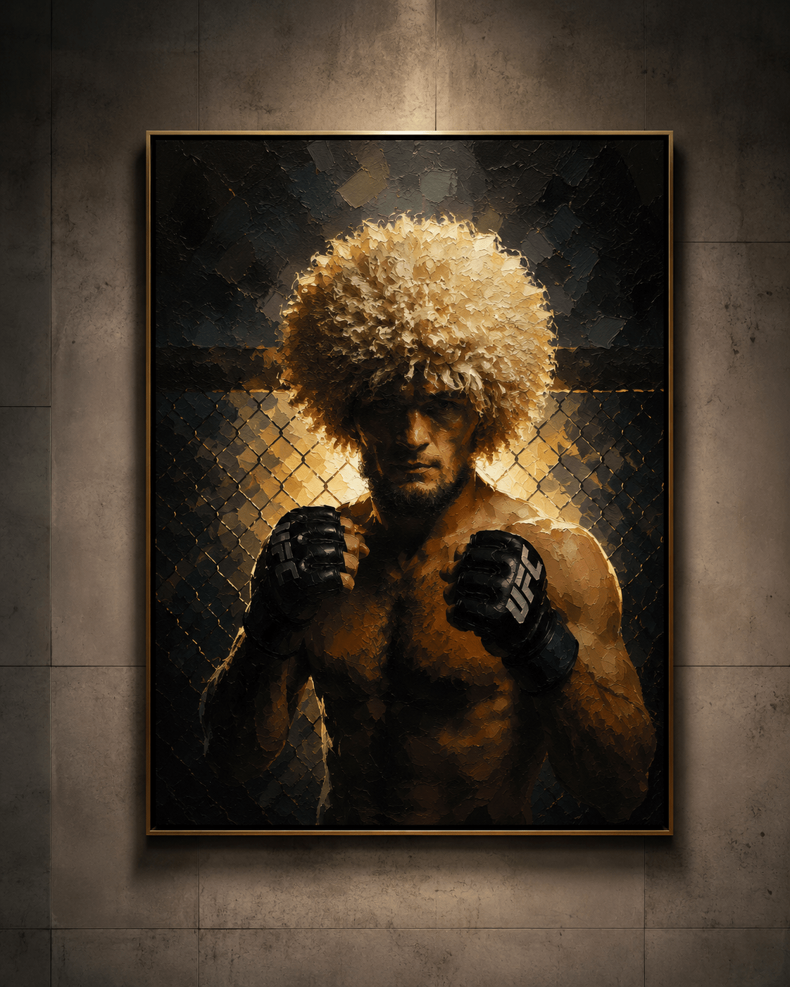 Cuadro Decorativo (Khabib Nurmagomedov) - Arena Final