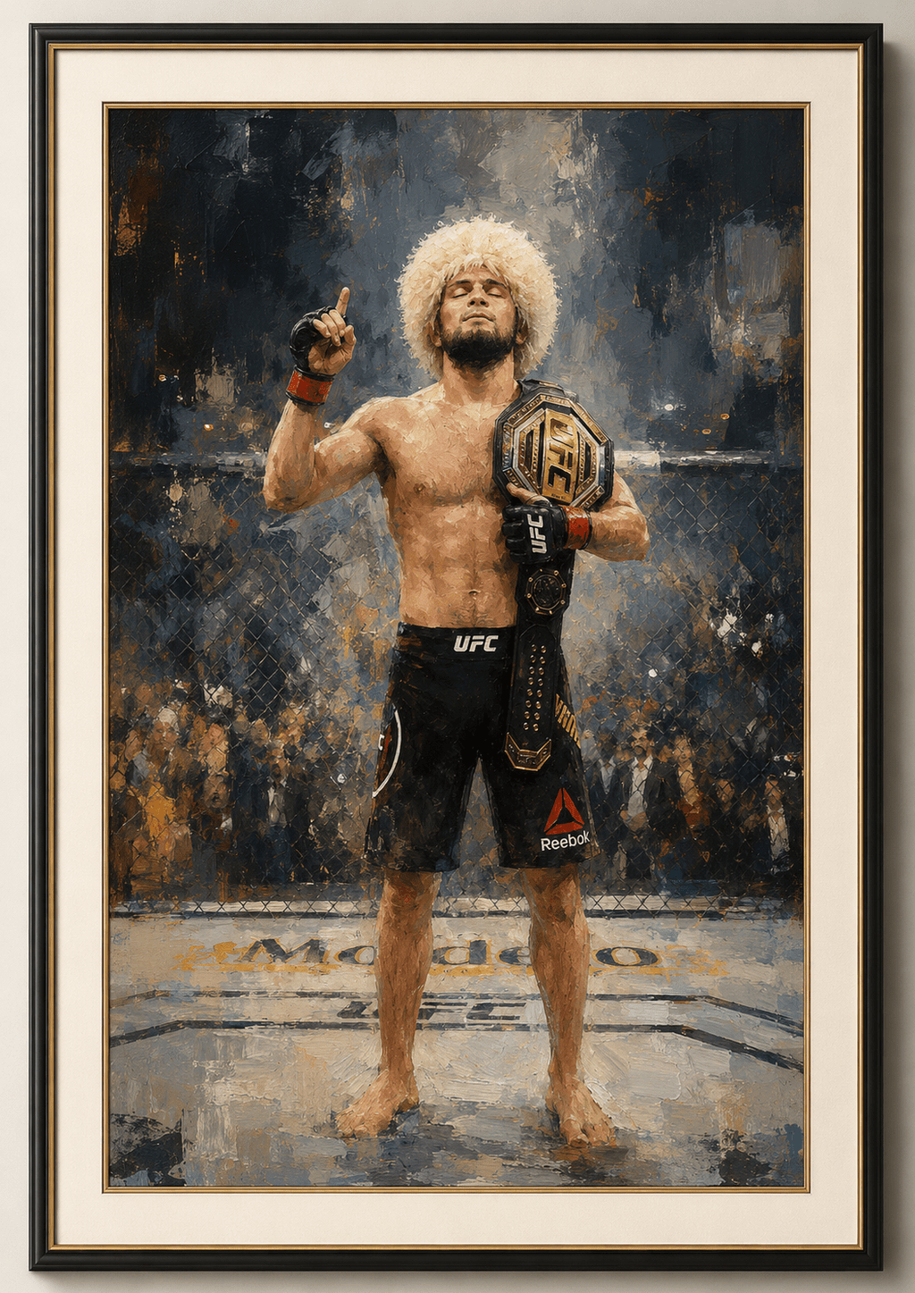 Cuadro Decorativo (Khabib Nurmagomedov) - Arena Final