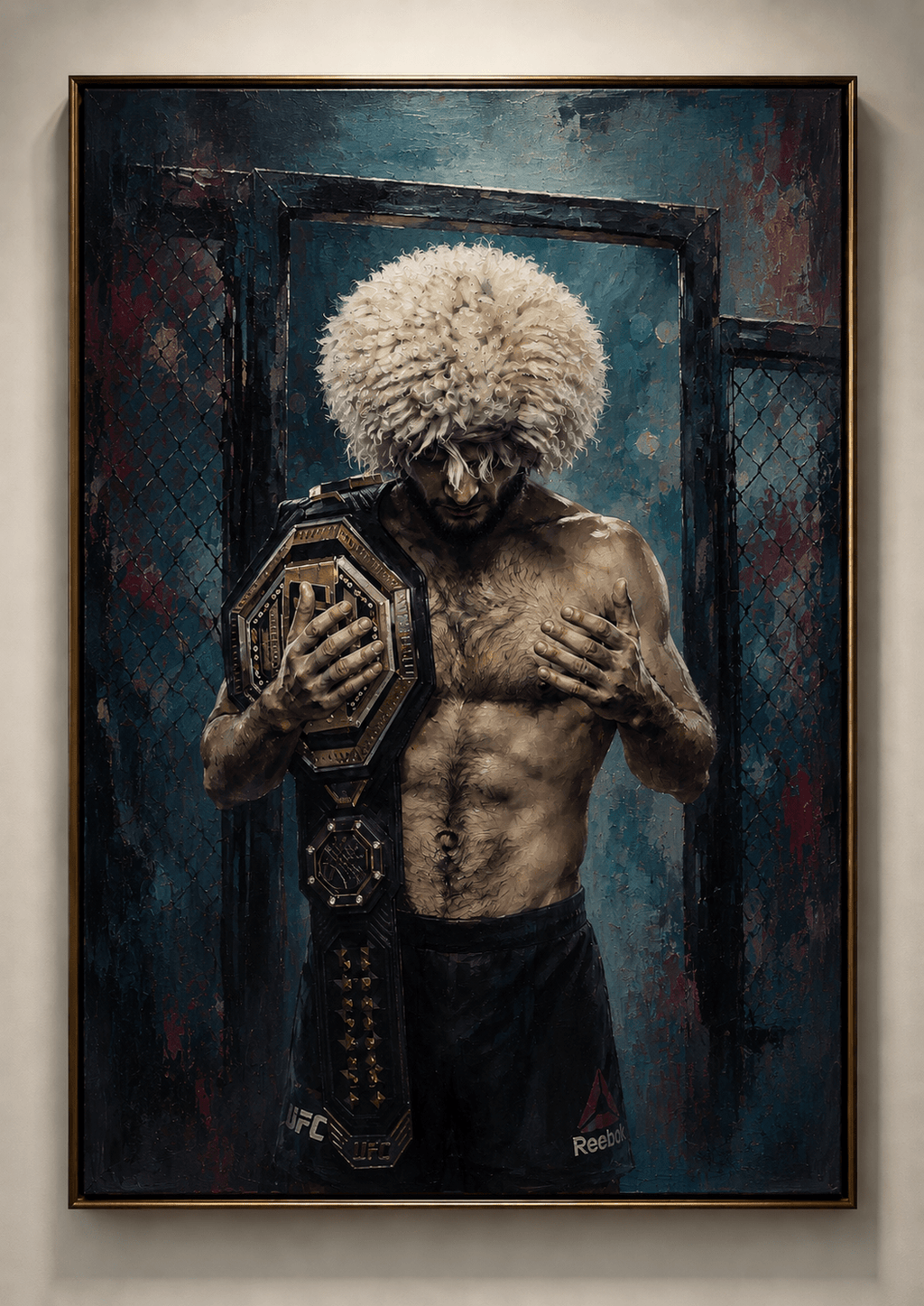 Cuadro Decorativo (Khabib Nurmagomedov) - Arena Final