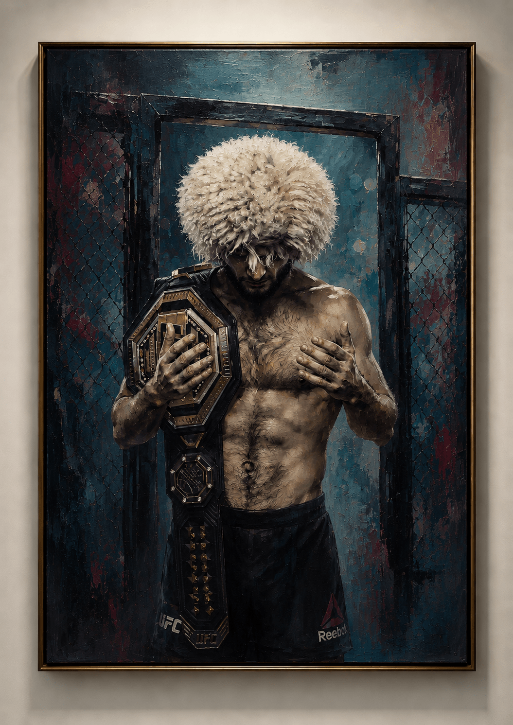 Cuadro Decorativo (Khabib Nurmagomedov) - Arena Final
