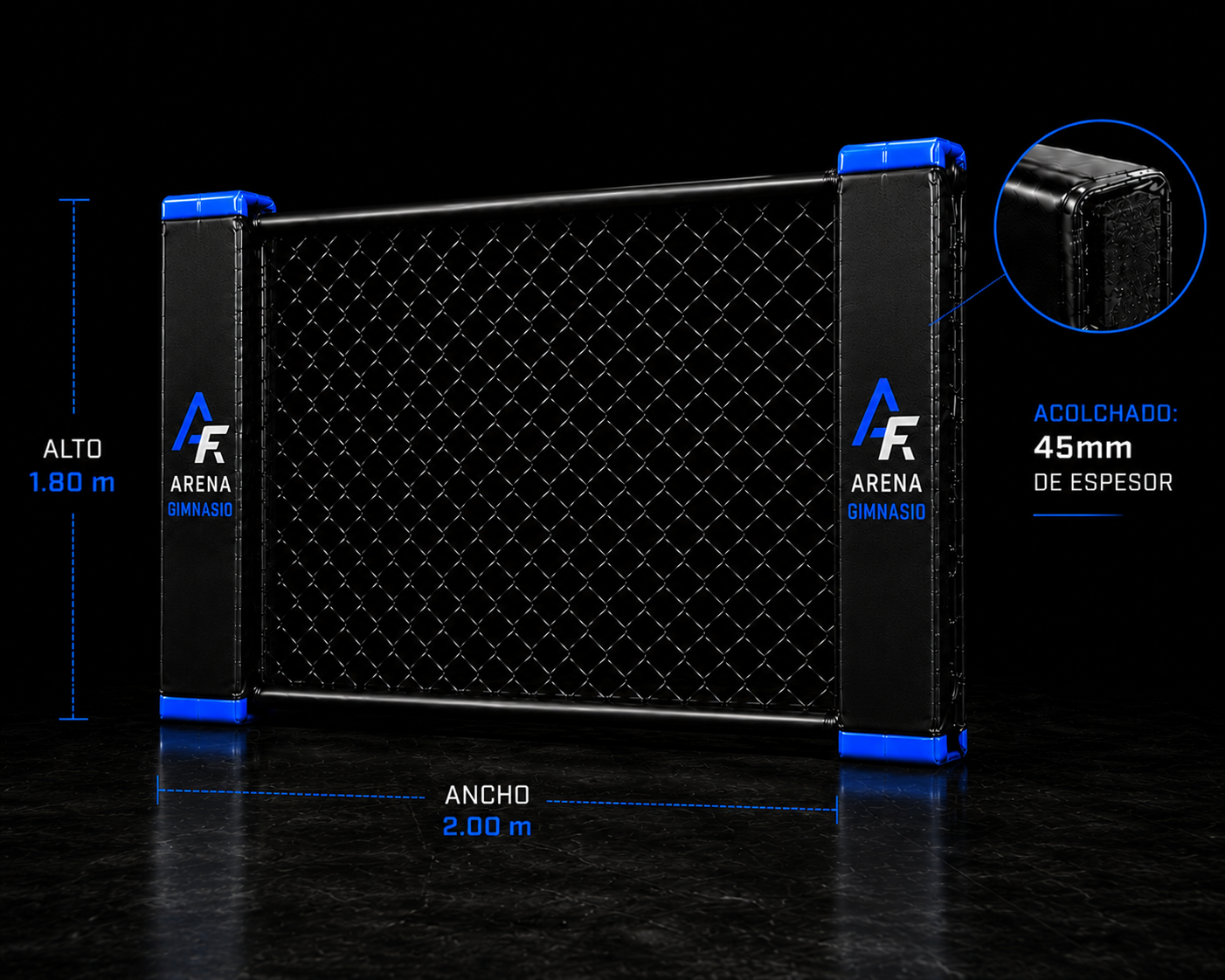 Malla para Octágono MMA Gimnasio Arena Final®